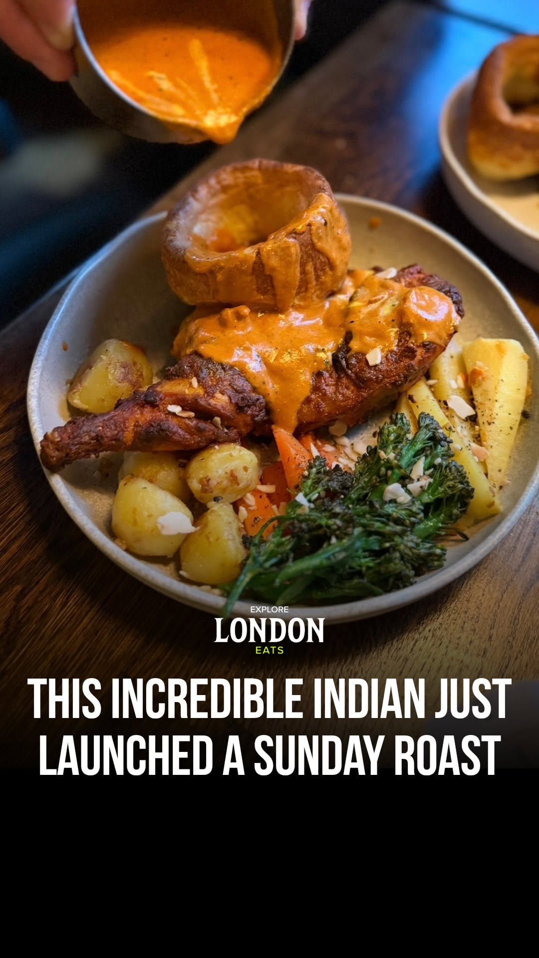 Indian Restaurant Offers Sunday Roast With Indian Spices