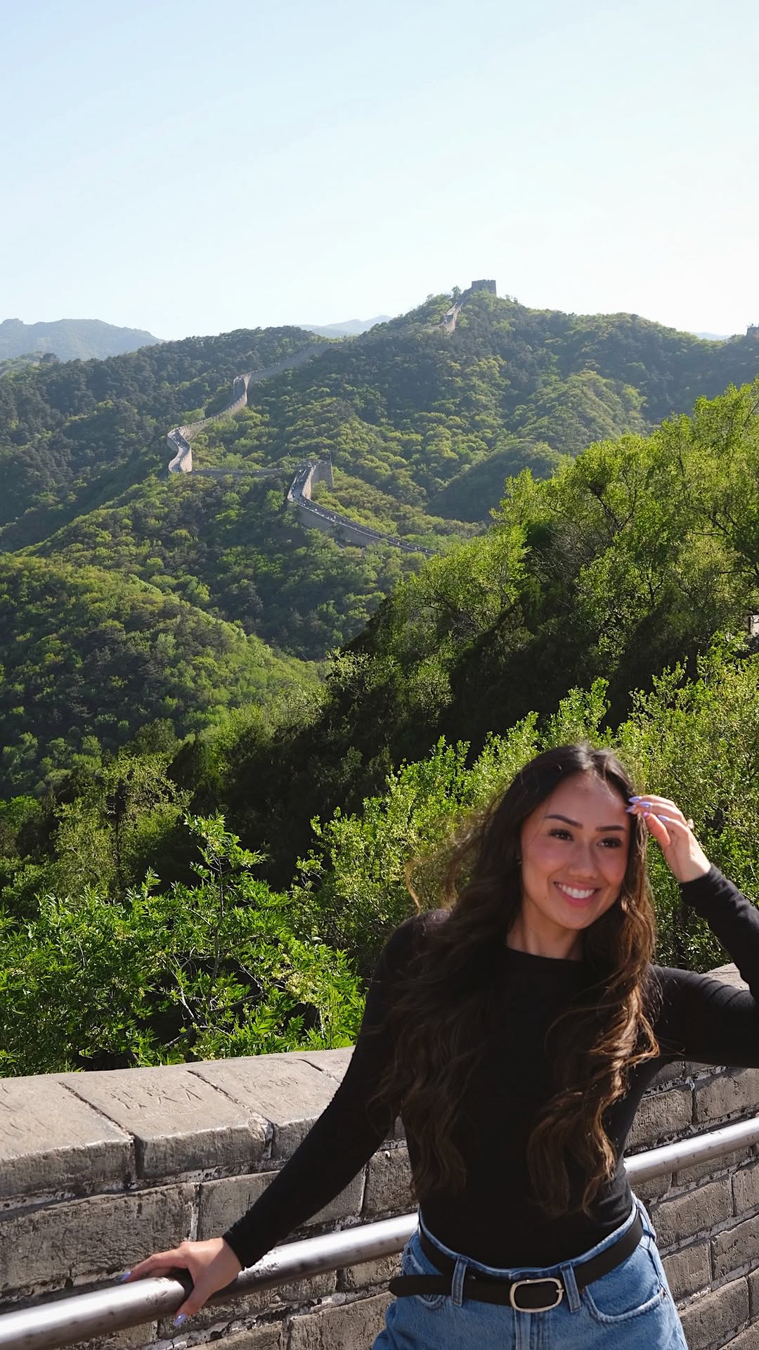 Iconic Great Wall Of China Landmark