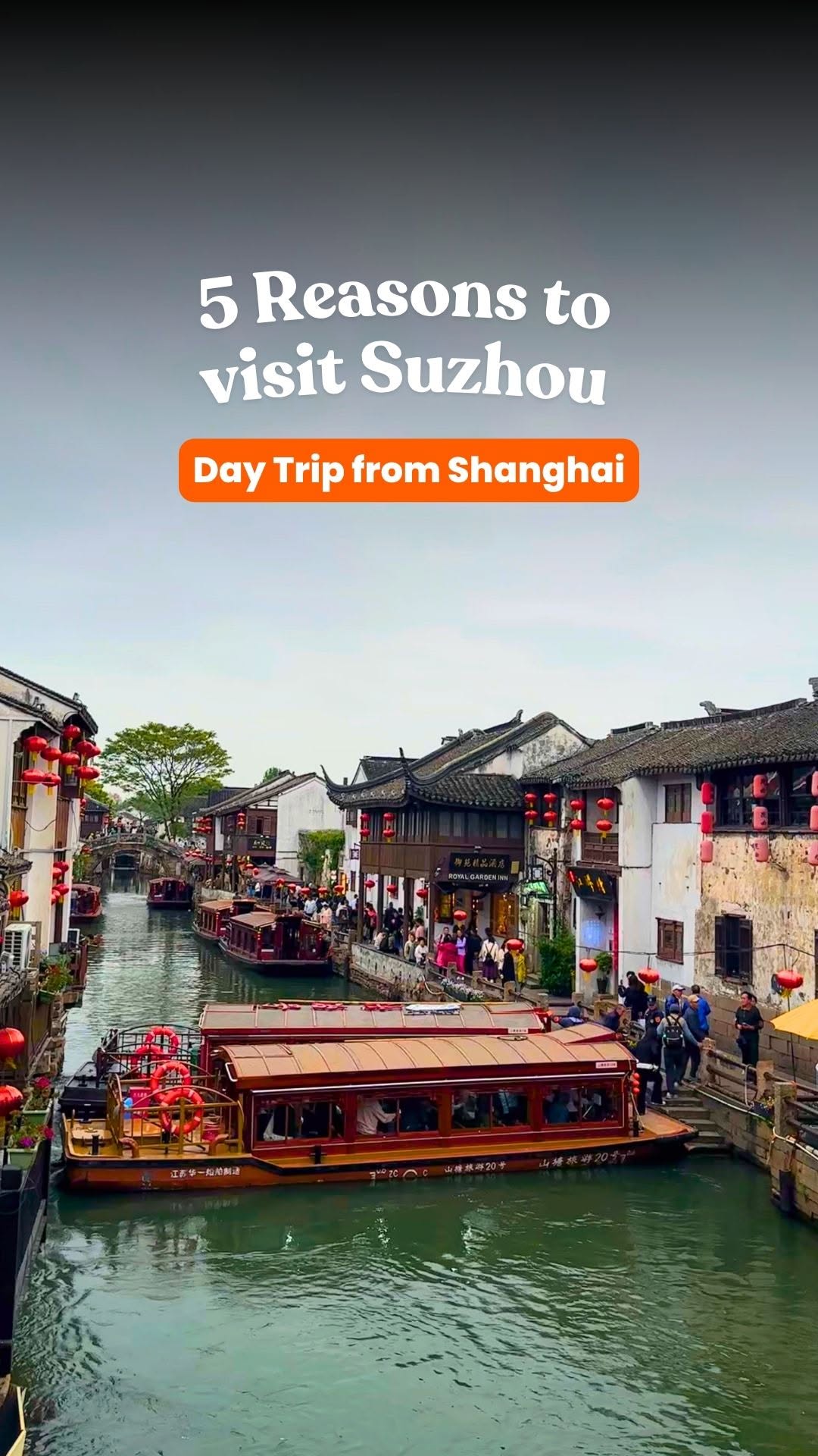 4 Attractions in Su Zhou Shi