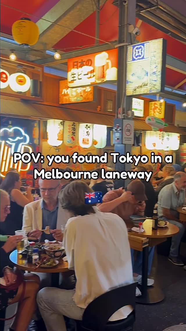 Laneway Izakaya Inside Melbourne's GPO