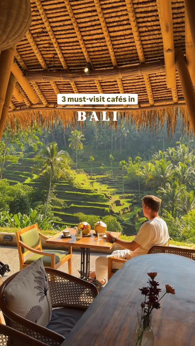 Bali Cafes With Unreal Views And Waterfalls