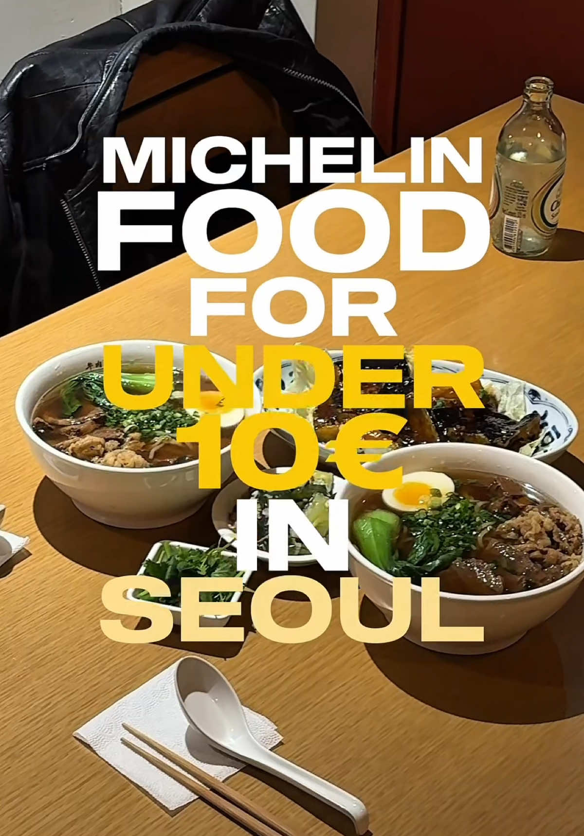 Seoul's Noodle Restaurant Menu Highlights