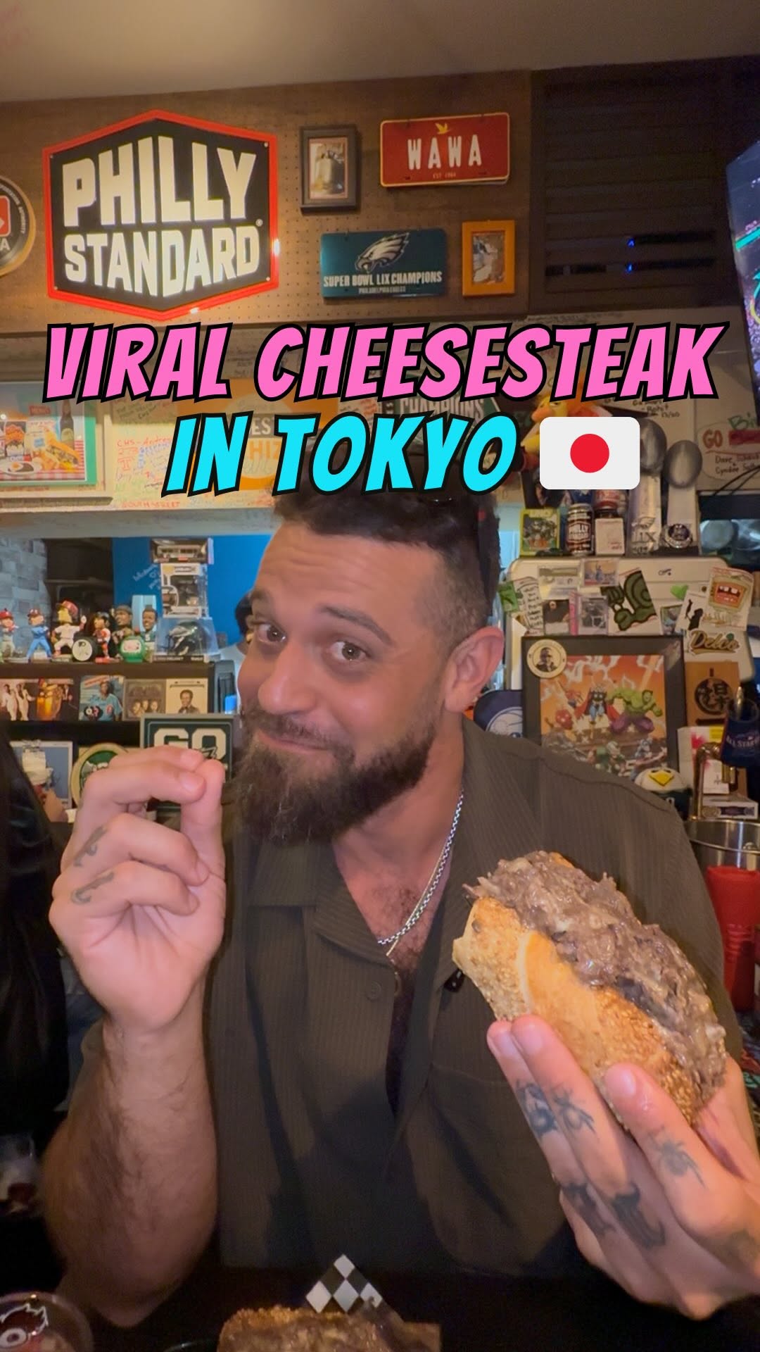 Tokyo Cheesesteak Spot in Chuo City