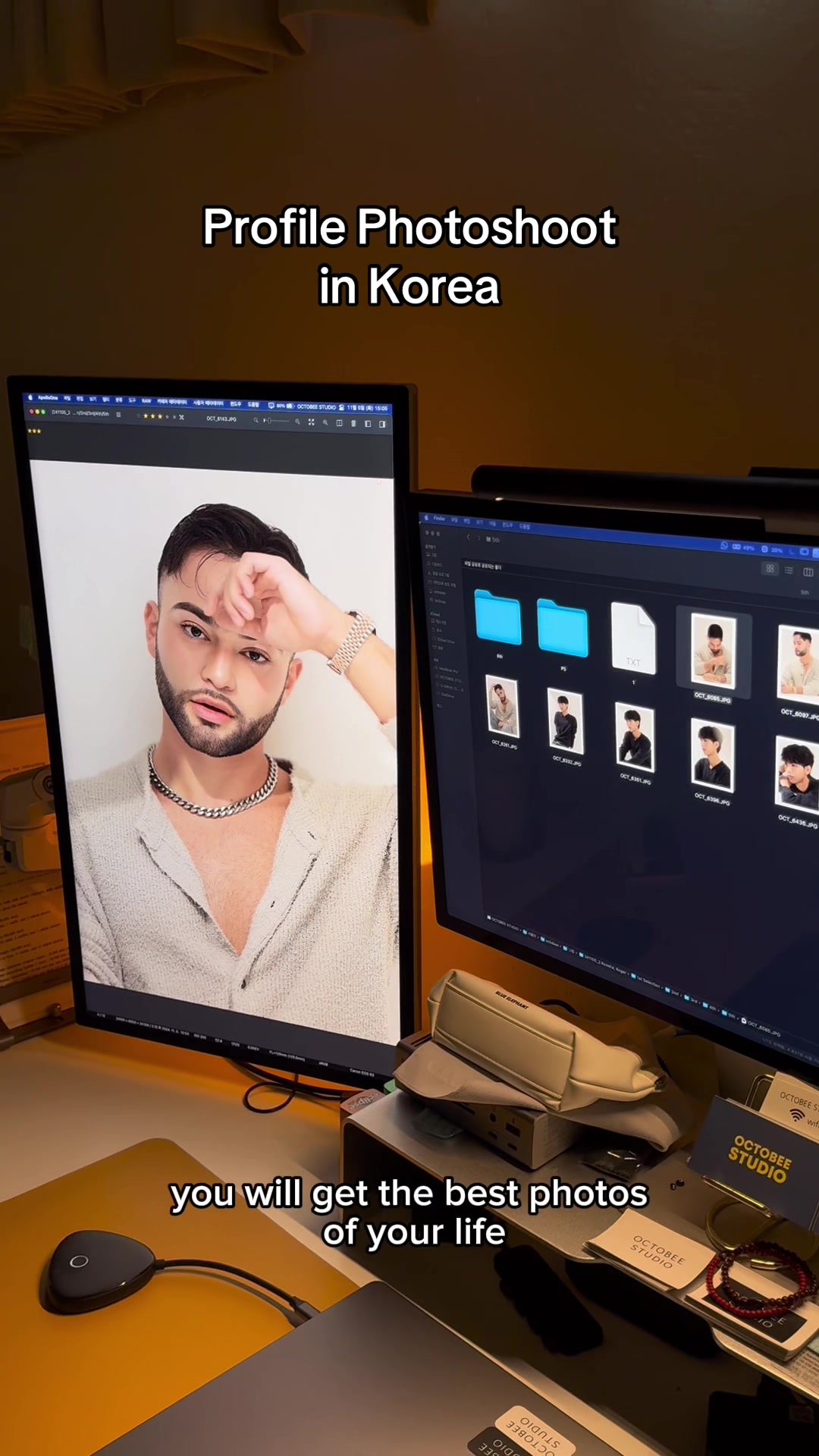 Korean Studio Profile Photos Enhance Beauty