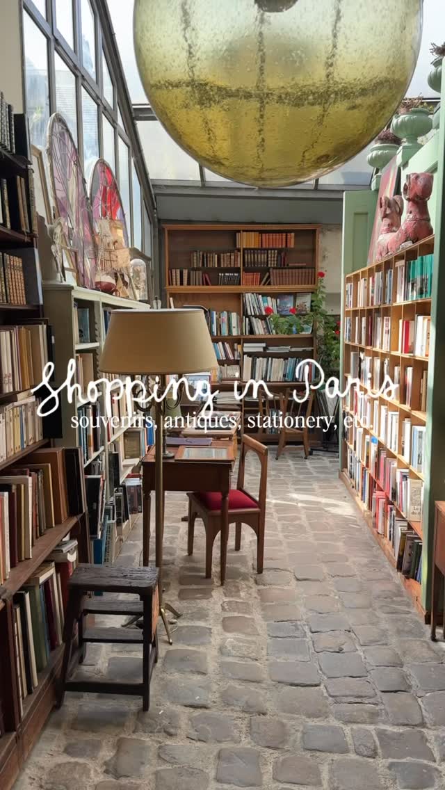 6 Shops in Paris