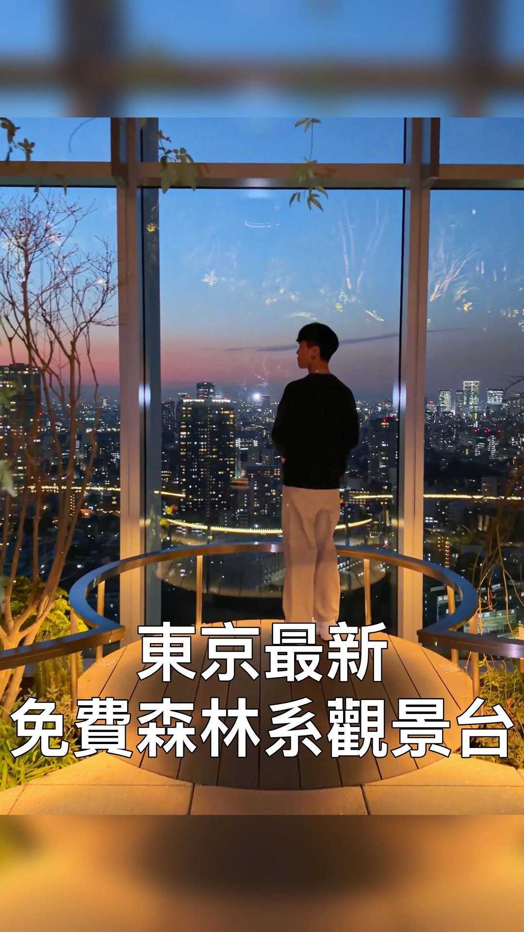 Tokyo's New Sky-High Forest Observation Deck