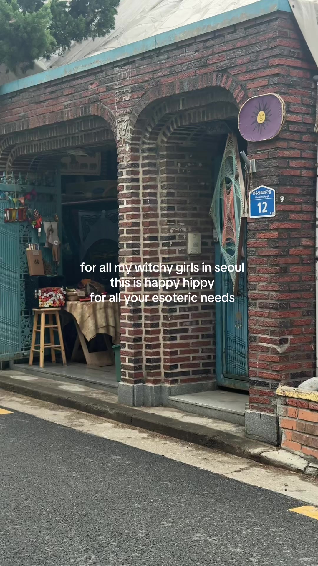Happy Hippy Sells Crystals and Incense