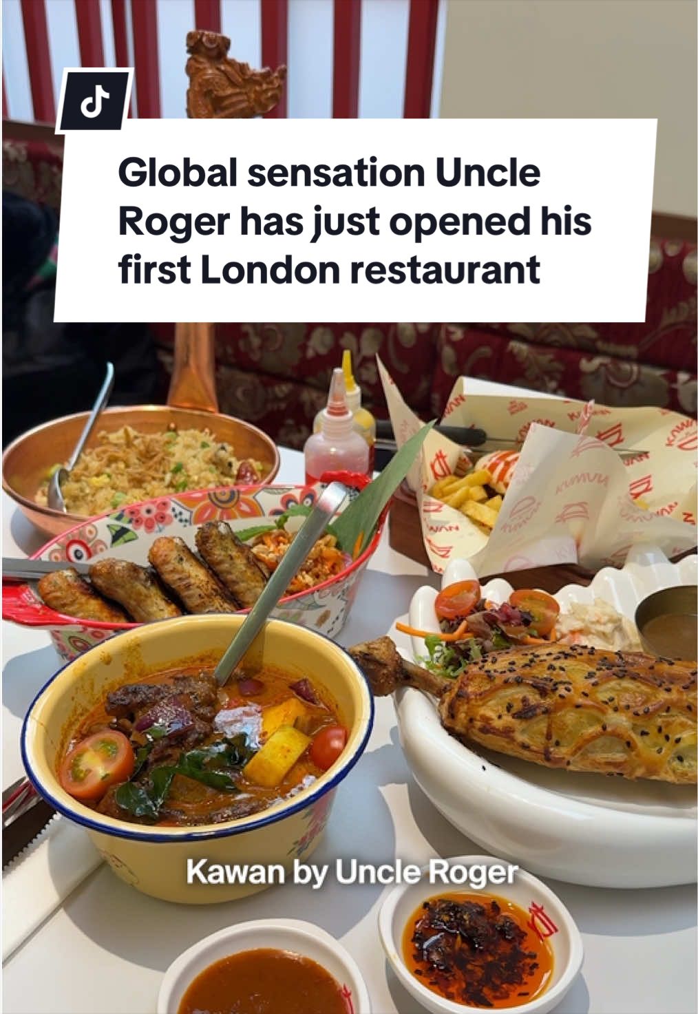 Uncle Roger's Kawan Restaurant Opens In London