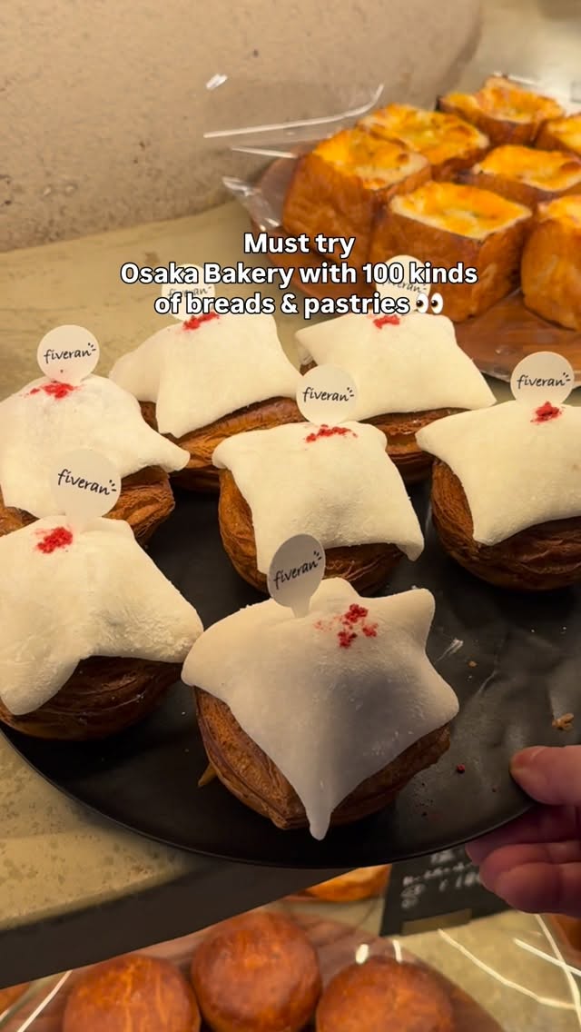 Osaka Bakeries With Numerous Pastry Options