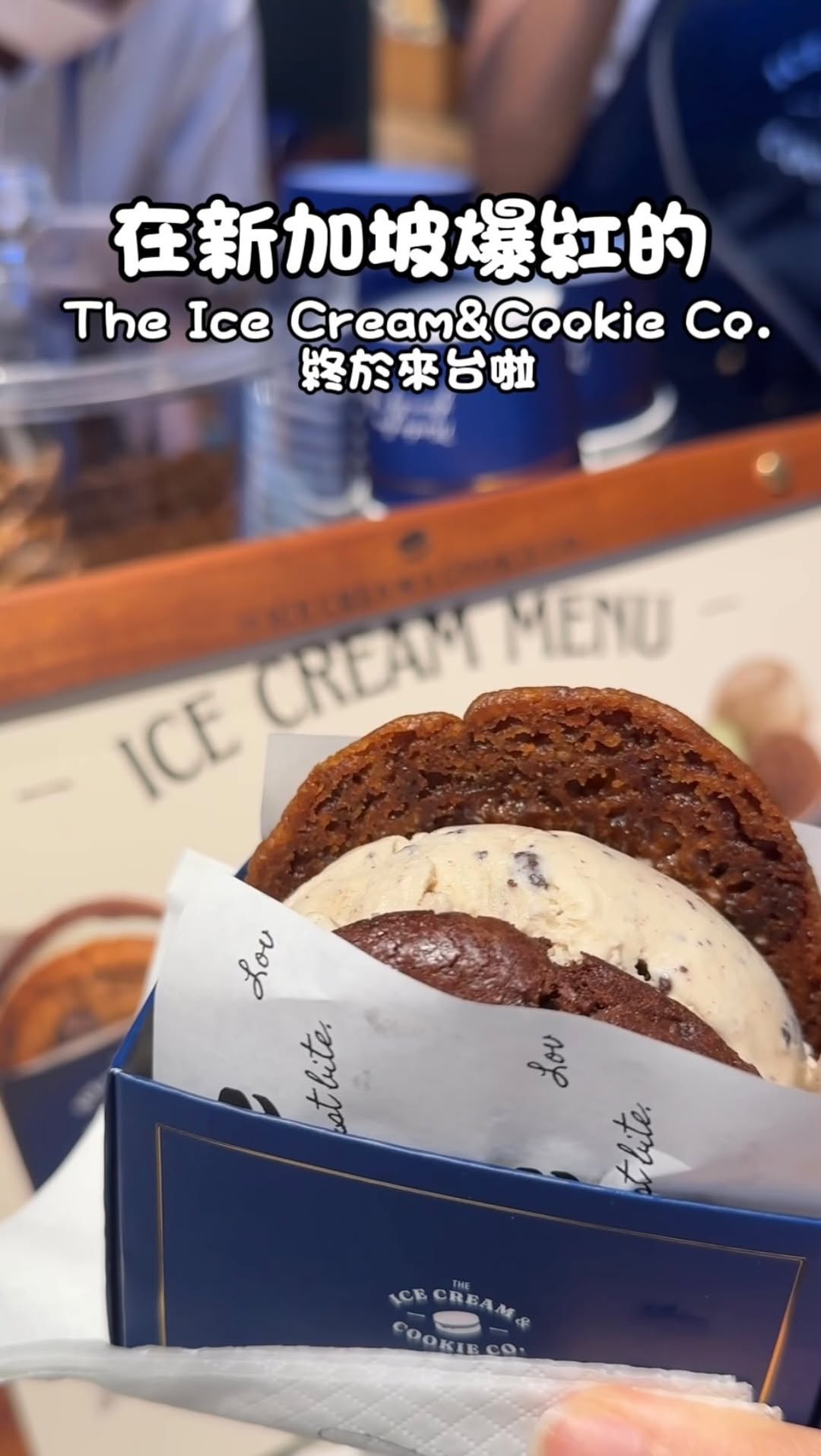 Ice Cream Cookie Sandwiches Arrive In Taipei