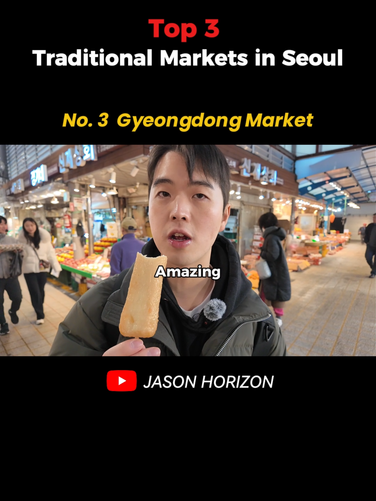 6 Markets in Seoul