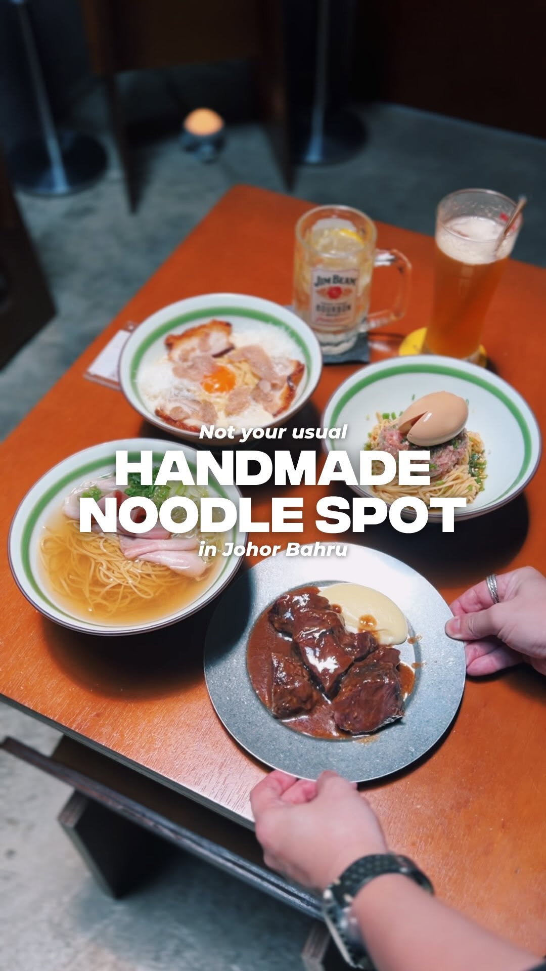 Unique Handmade Noodle Spot in Johor Bahru