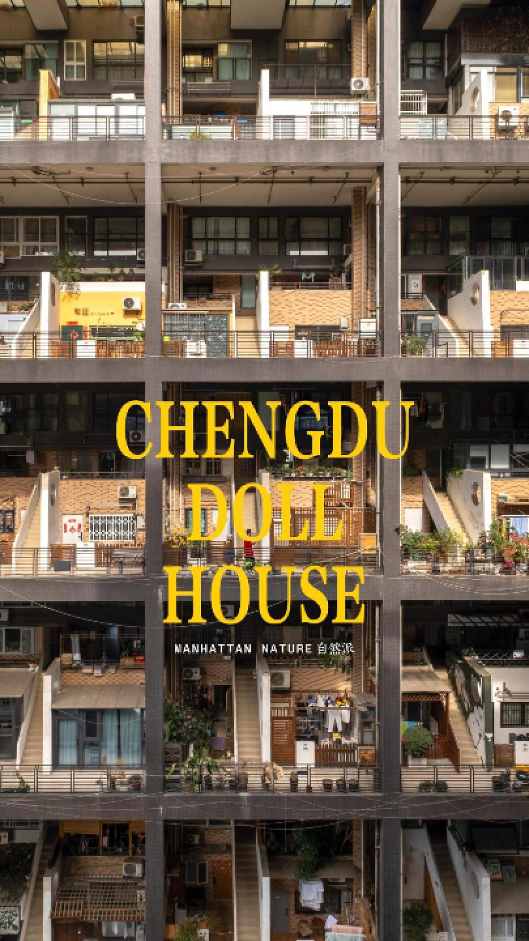 Chengdu's Captivating Real-Life Dollhouse Architecture