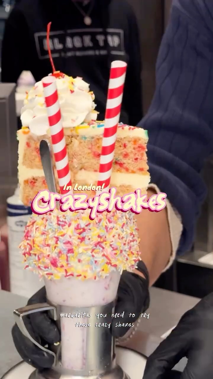 London Burger Joint Offers Dessert-Like Drinks