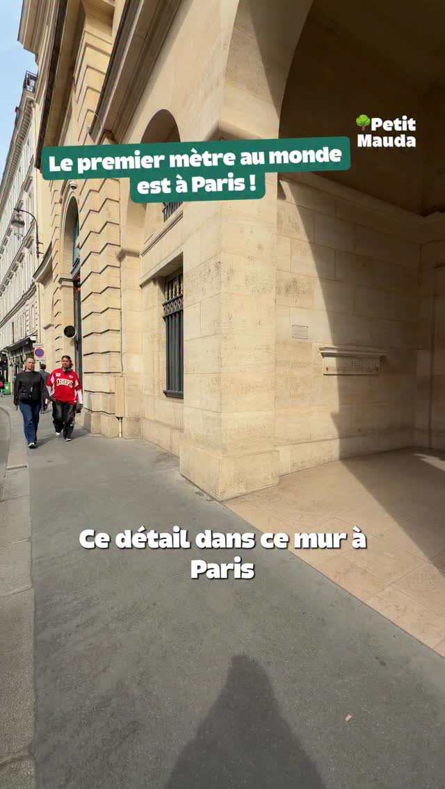 Original Meter Marker Endures in Paris