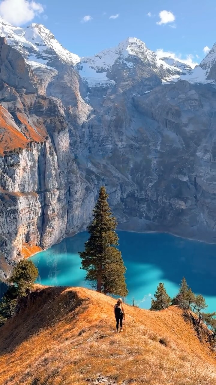 Oeschinen Lake: A Swiss Mountain Gem