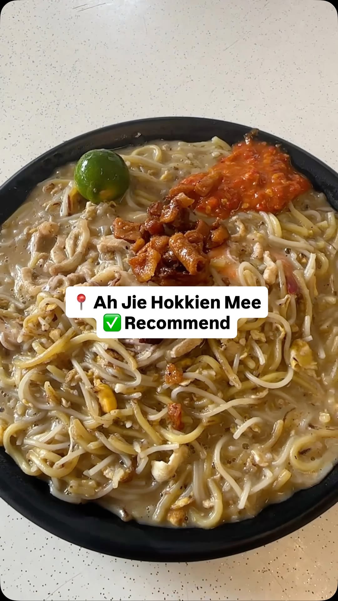 Ah Jie Hokkien Mee At Ang Mo Kio