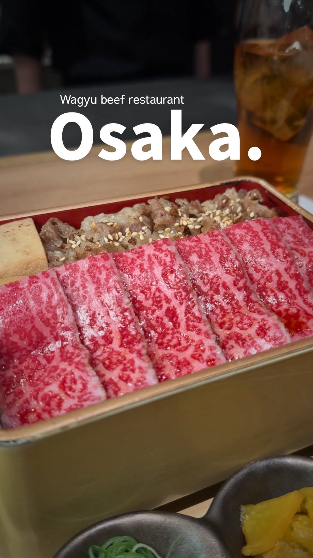Elegant Beef Boxes Near Osaka-Namba Station