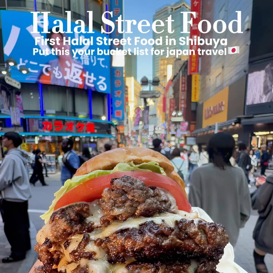 Halal Wagyu Stall Near Shibuya Station