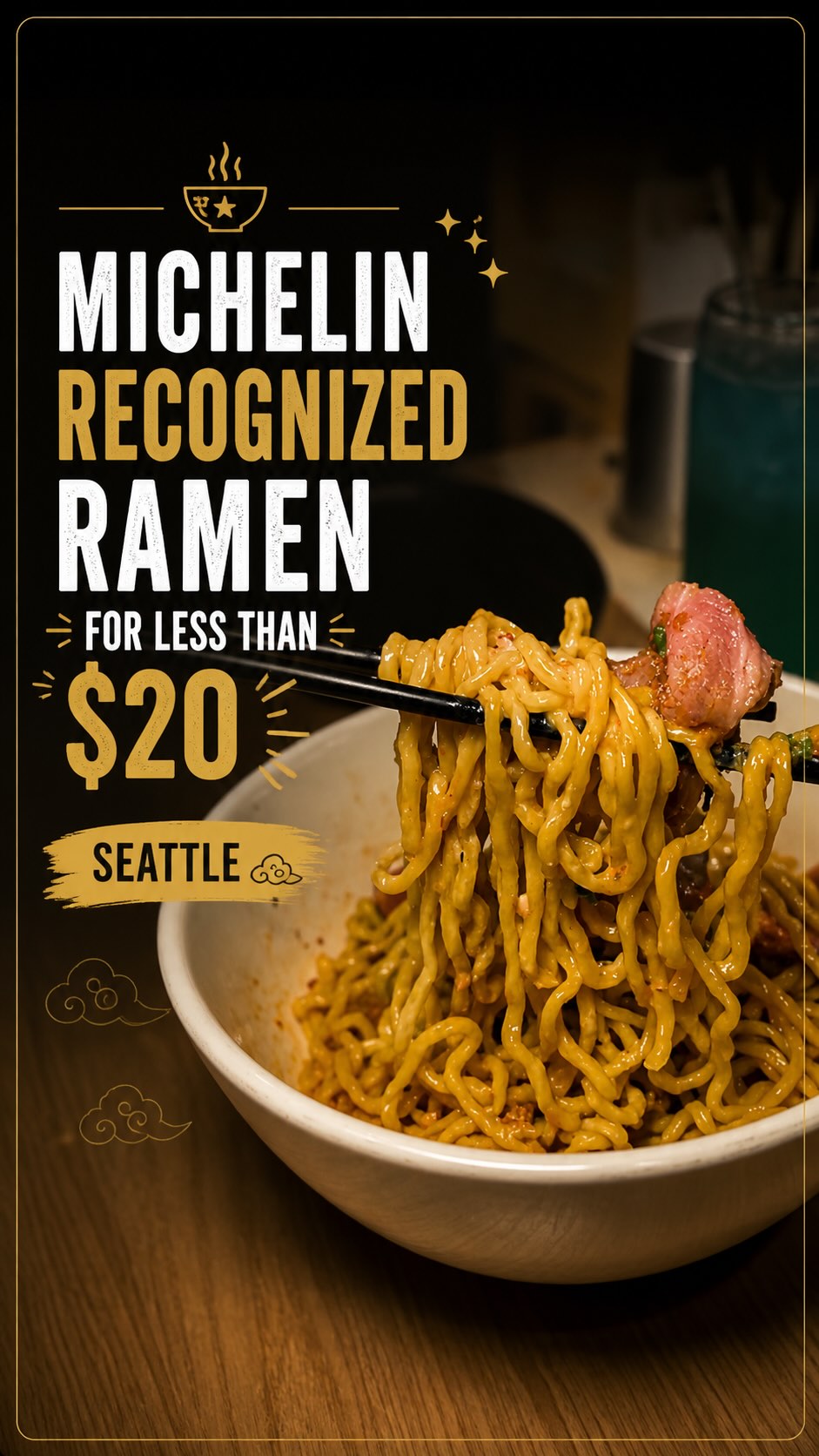 Kajiken Serves Brothless Abura Soba Ramen