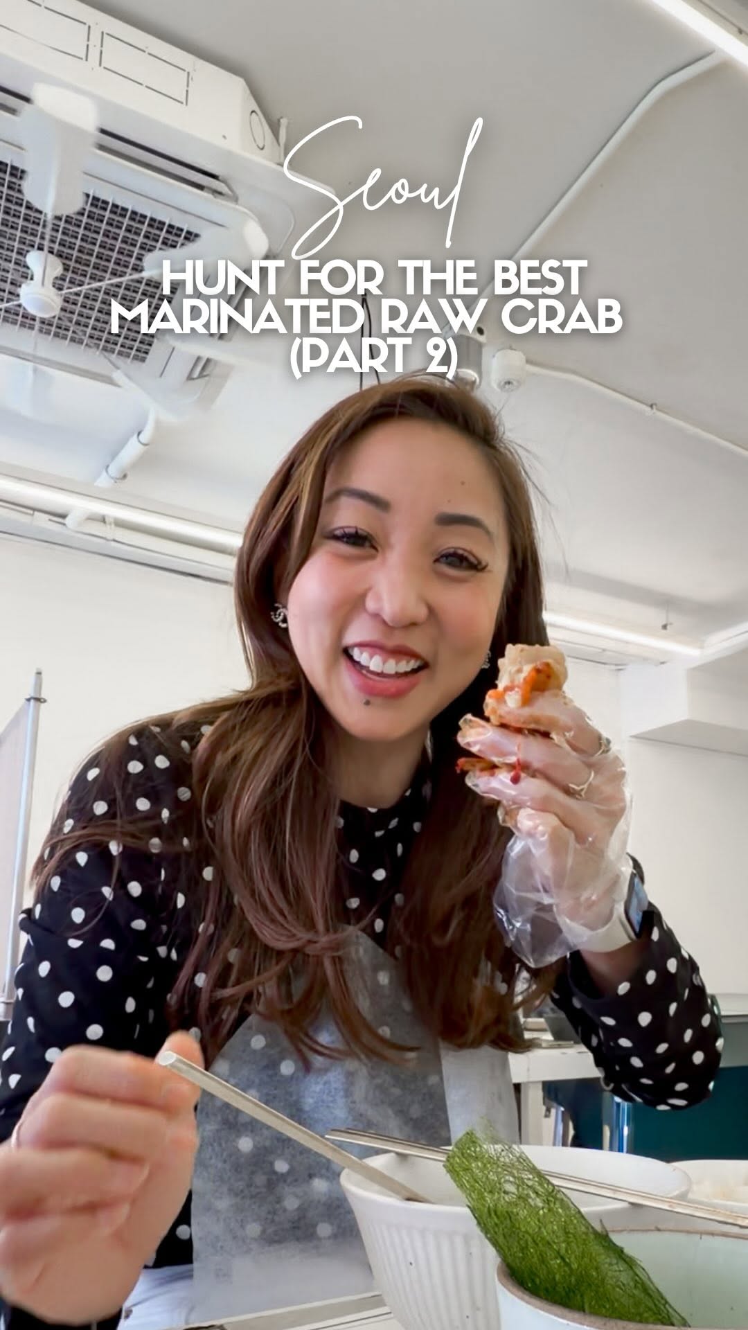 Michelin-Rated Korean Raw Crab in Seoul
