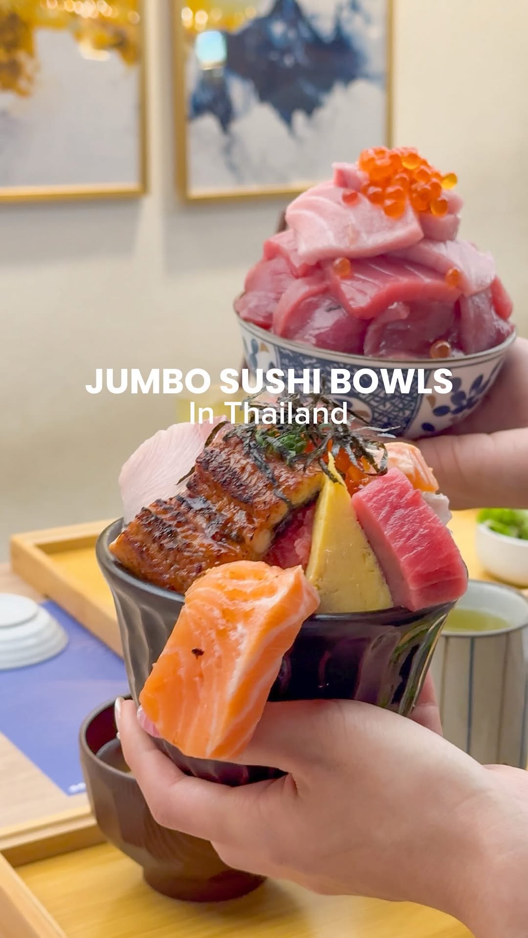 Bangkok's Massive Sashimi Bowls