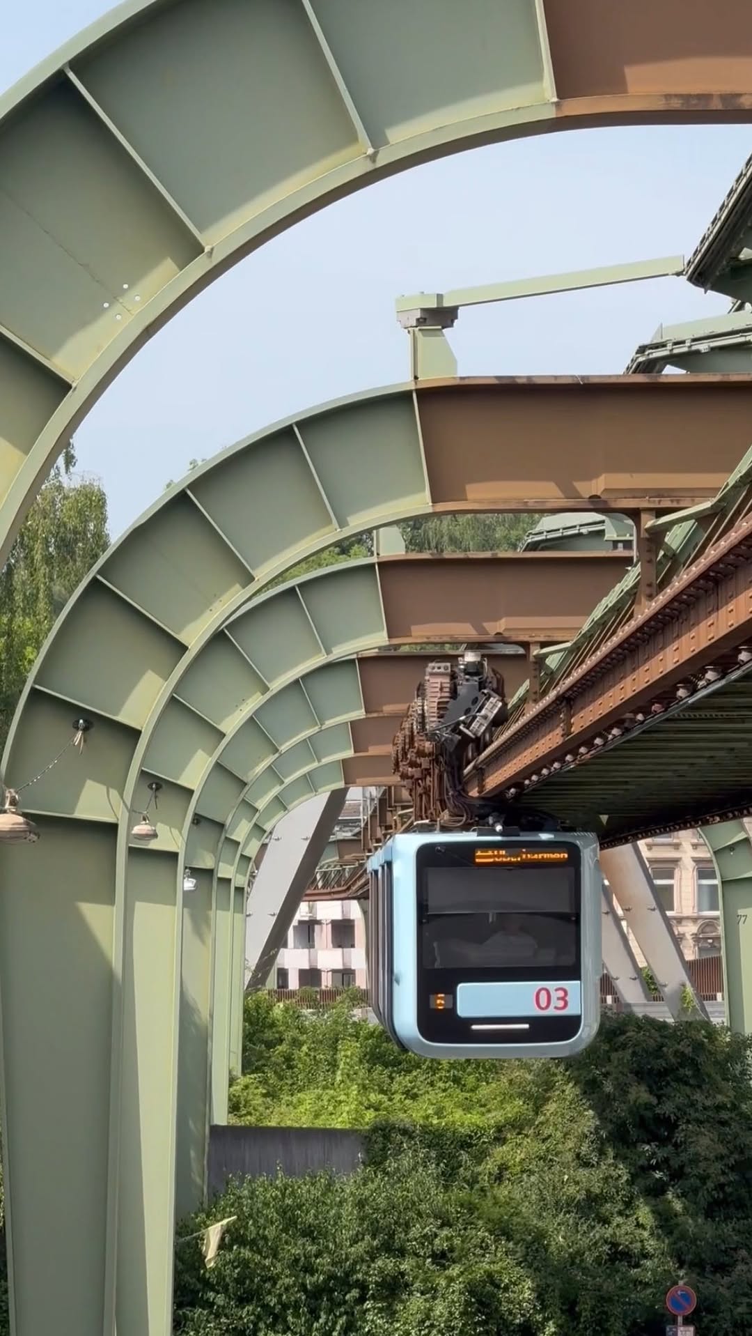 Germany's Unique Hanging Monorail System