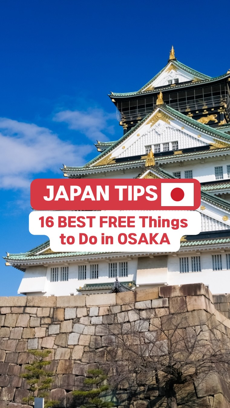 16 Places in Osaka