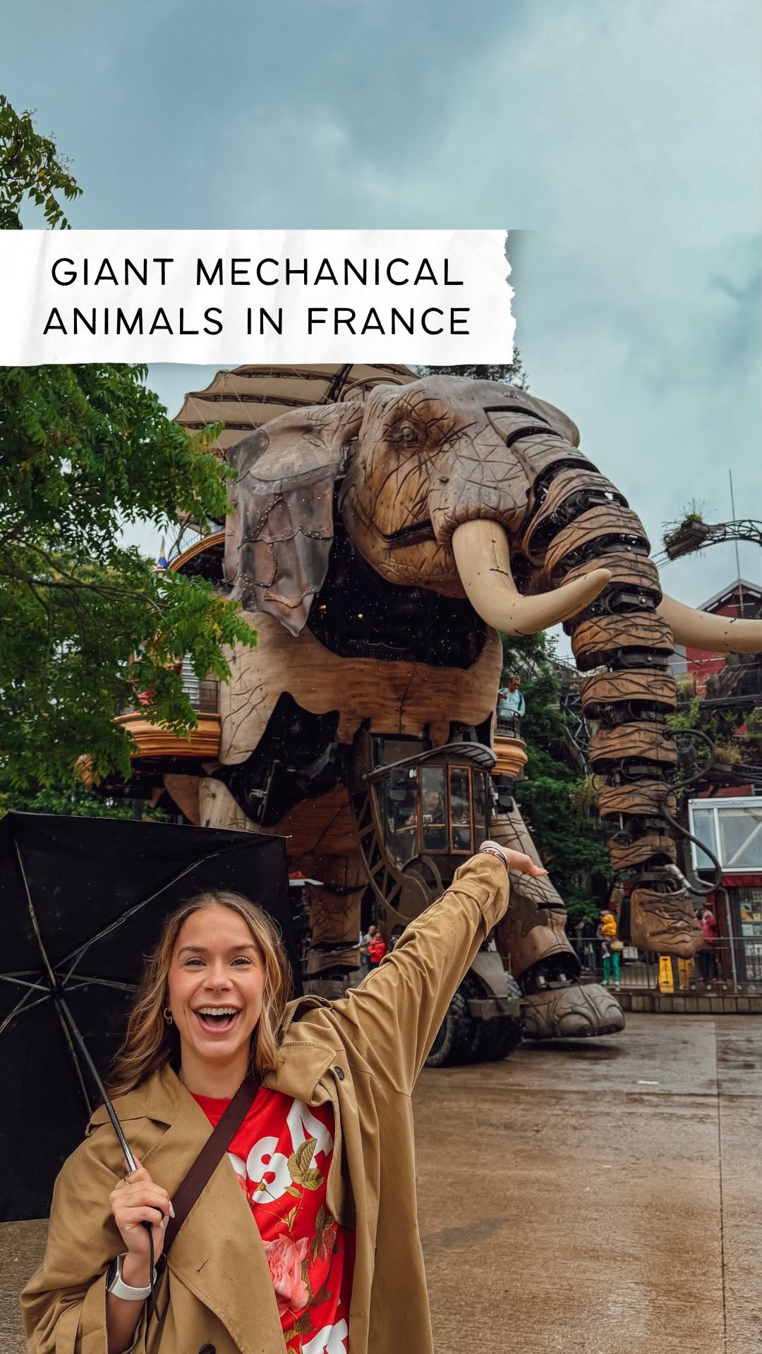 Nantes Mechanical Art Park Features Rideable Creatures