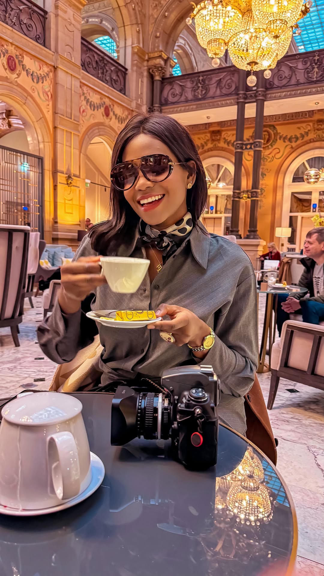 Luxury Hotel Coffee Experience in Paris