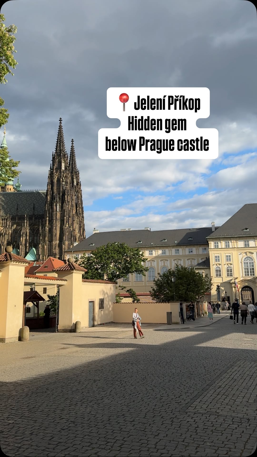 Prague Castle's Hidden Deer Moat for Quiet Walks
