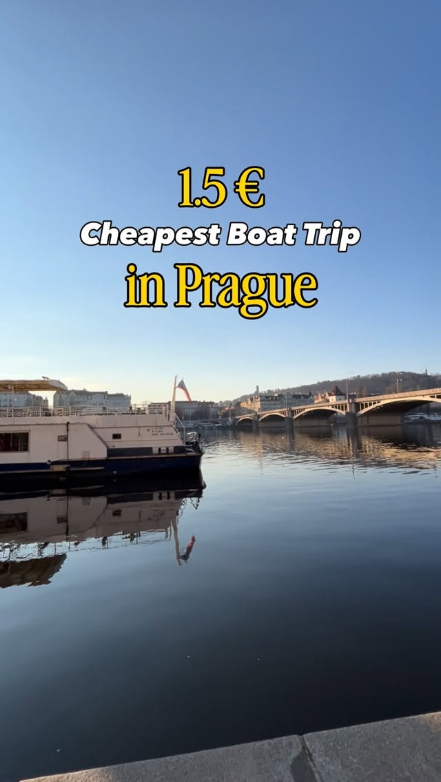 Prague's Cheapest Ferry Ride At Vyšehrad