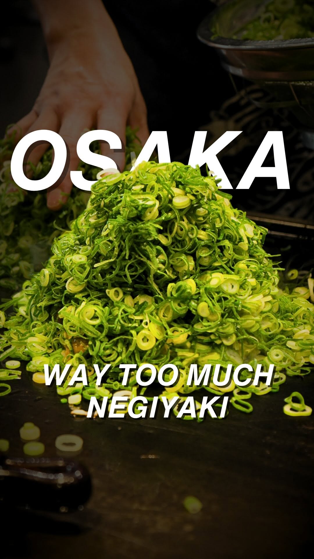Osaka's Negiyaki Spot With Umami Beef Tendon