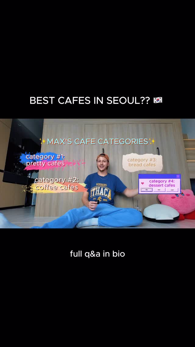 Korean Cafes: Pretty, Coffee, Bread, and Dessert Spots