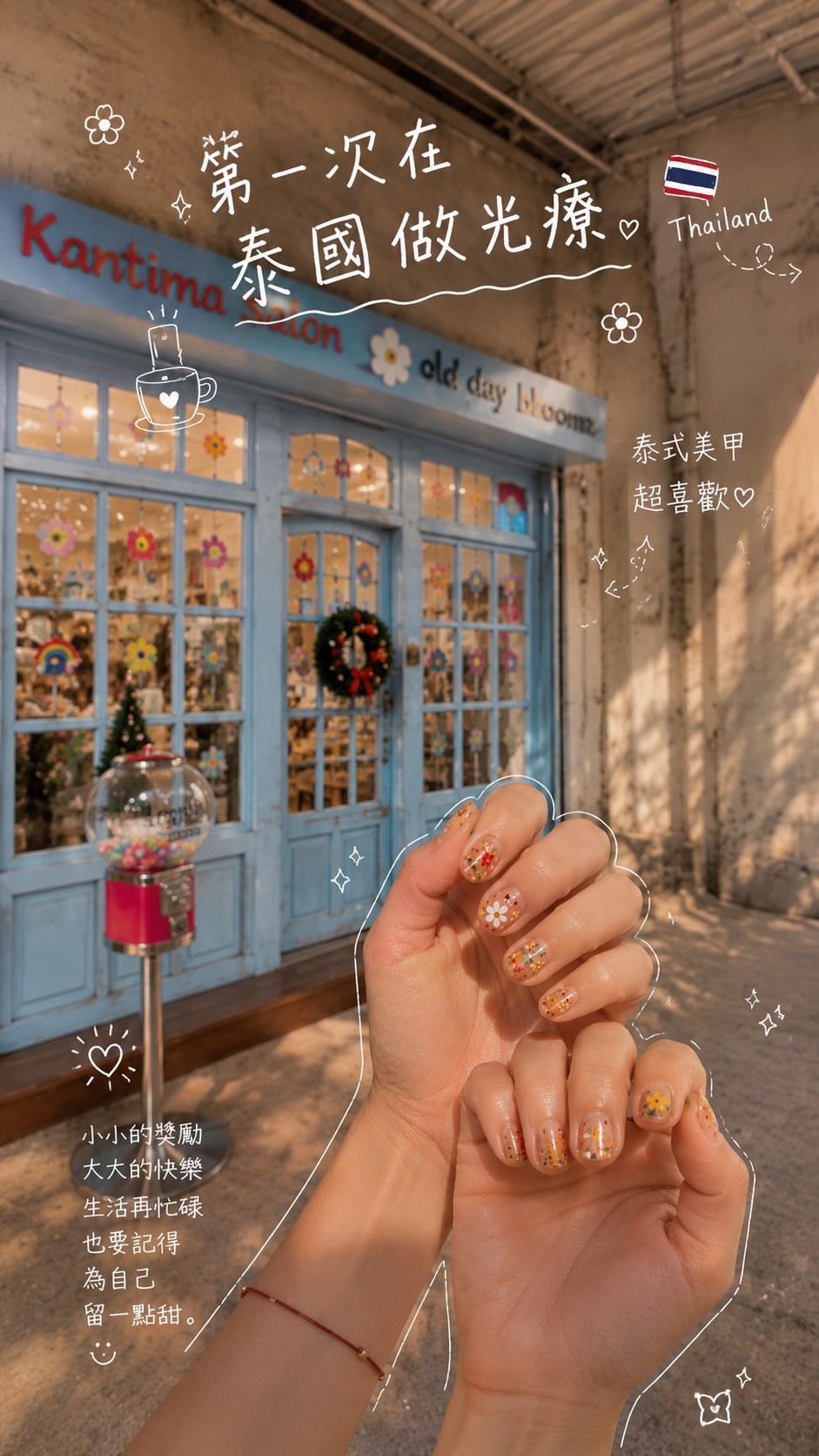 Thai Nail Salons Offer Vibrant and Cute Designs