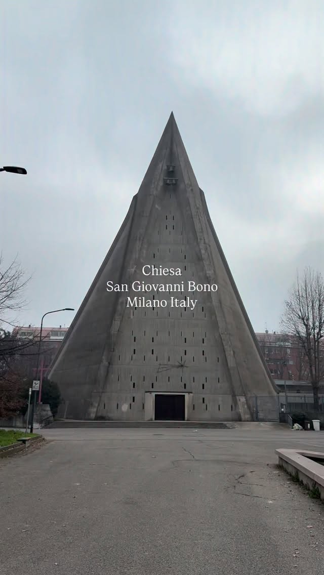 Milan Church: A Brutalist Sacred Tent