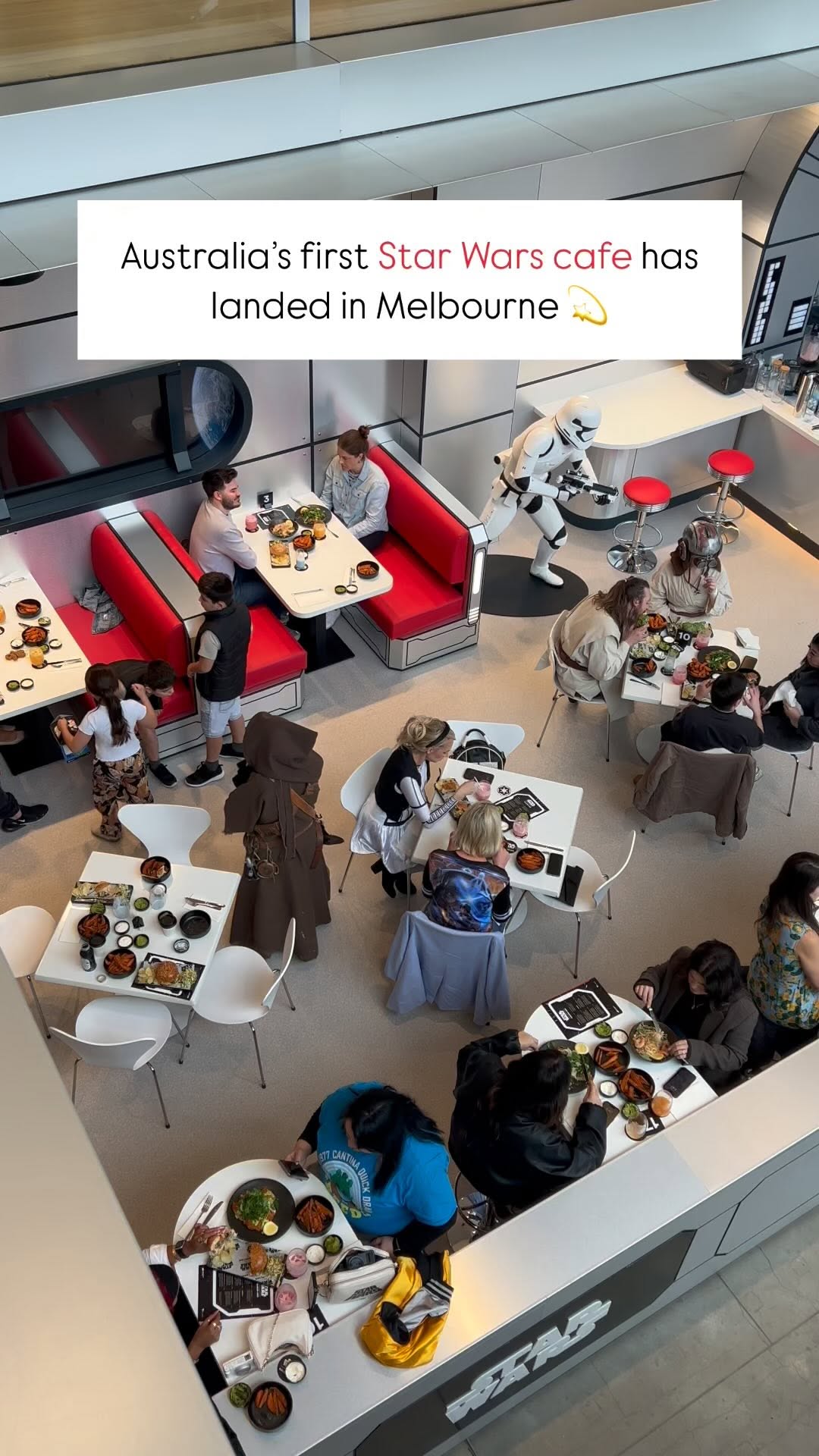 Melbourne Museum's Star Wars Galactic Cafe