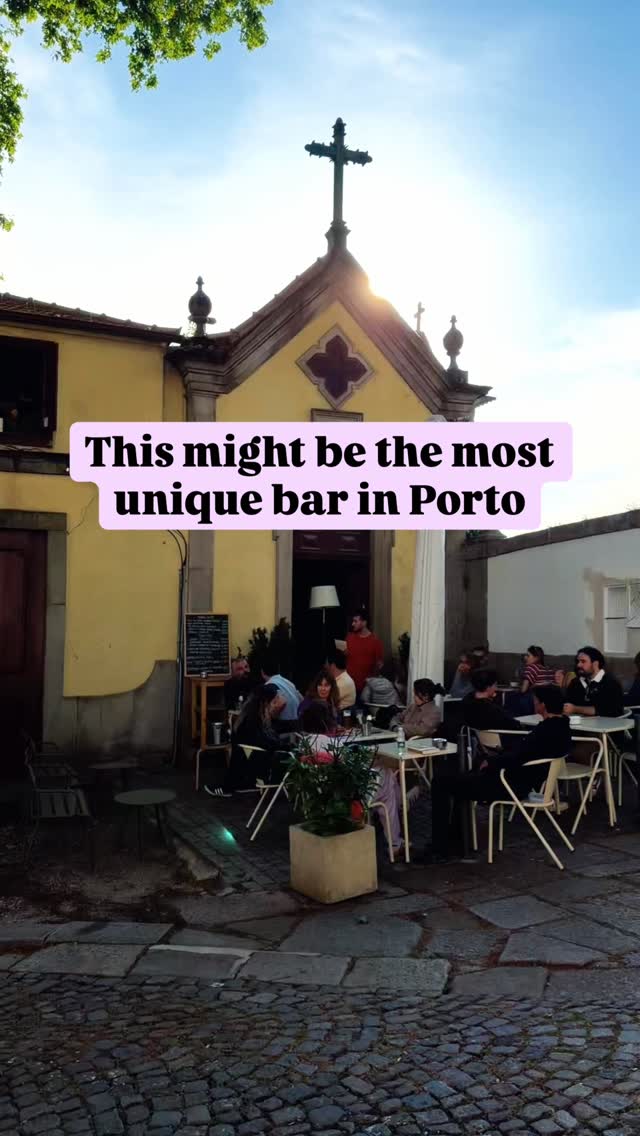Porto's Unique Spots: Wine Bar Chapel and Bookstore