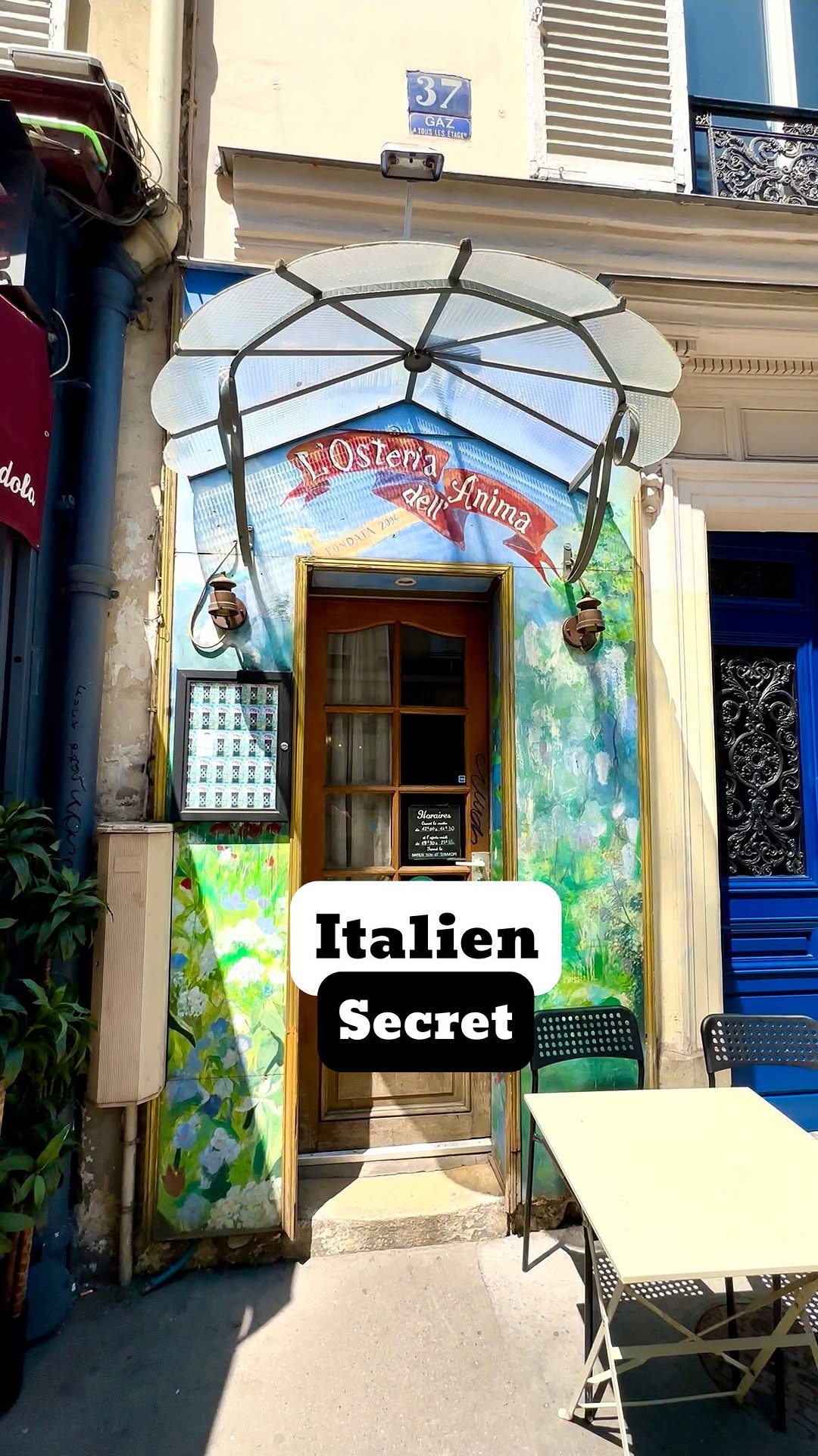 Secret Italian Gem in Paris