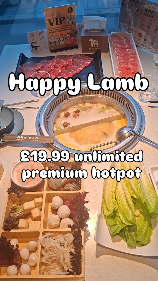 Happy Lamb Offers Premium Unlimited Hotpot Deal