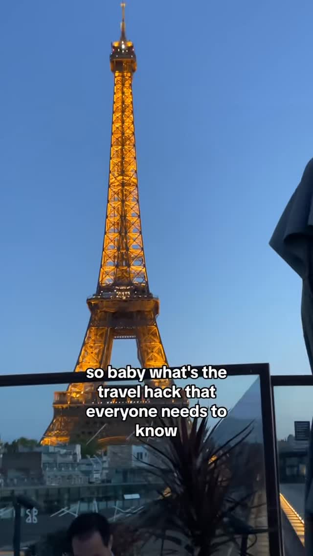 Paris Rooftop Bar With Eiffel Tower Views