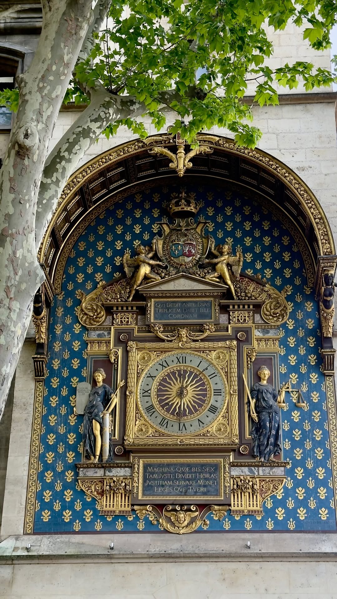 Paris's Oldest Public Clock At The Conciergerie