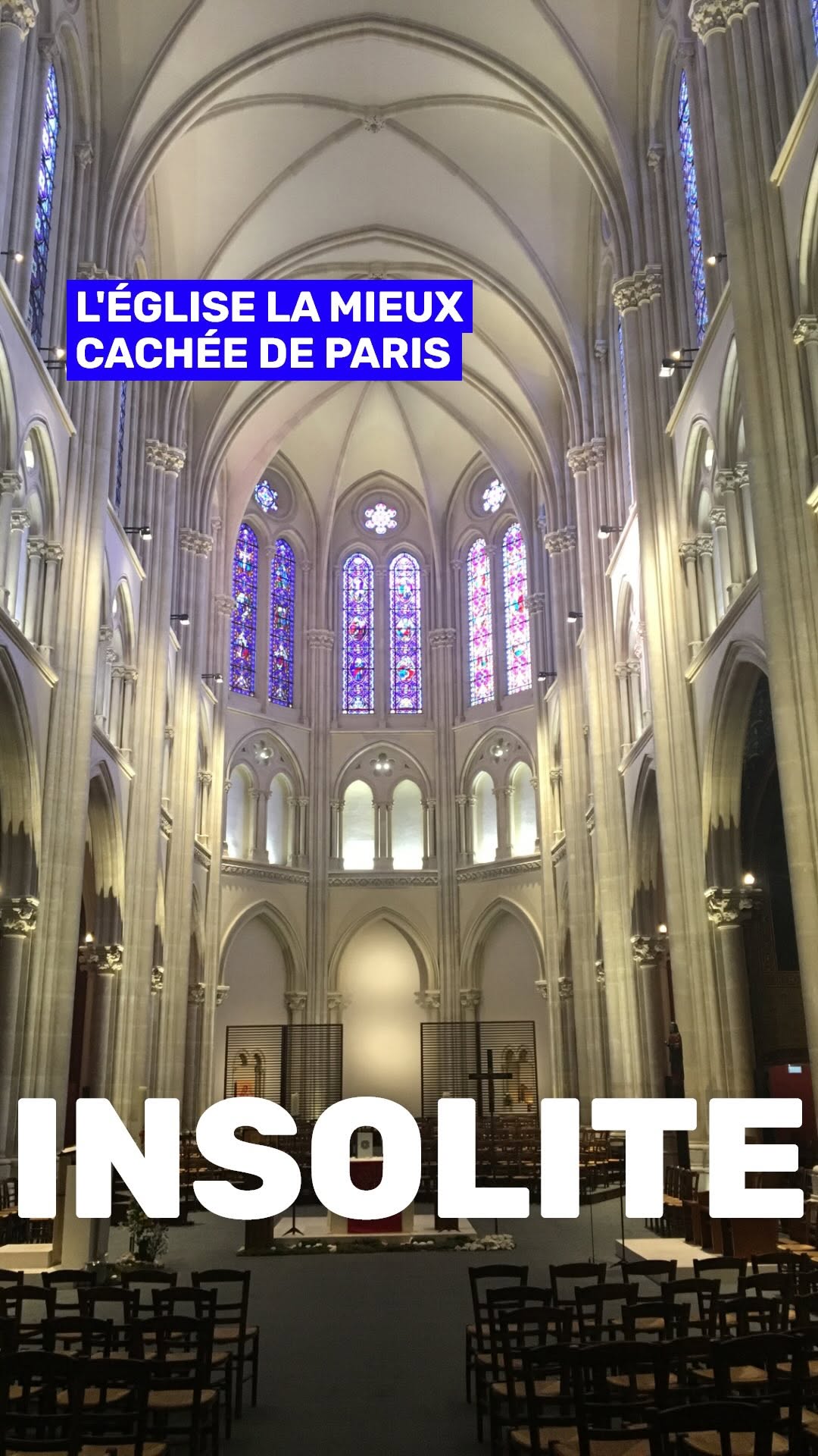 Hidden Neo-Gothic Church in Paris
