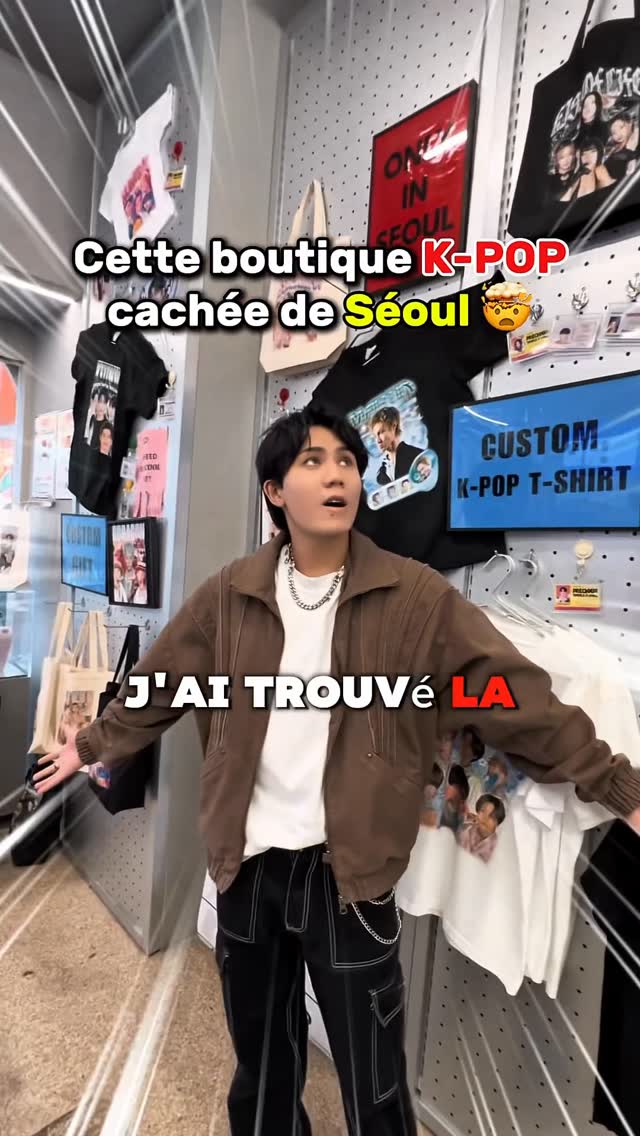 Seoul K-Pop Shop Featuring Idol Merchandise