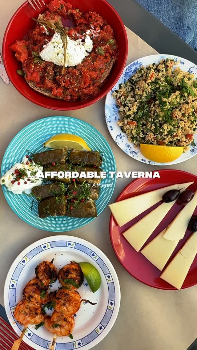 Affordable Athens Taverna With Modern Greek Meze