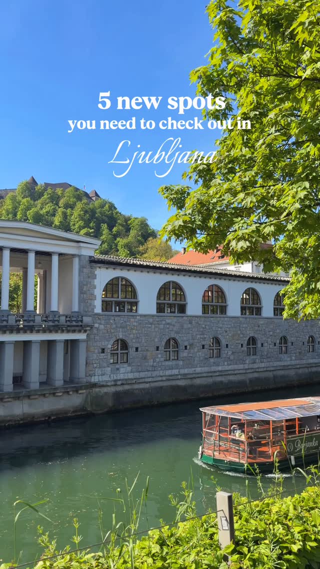 5 Places in Ljubljana