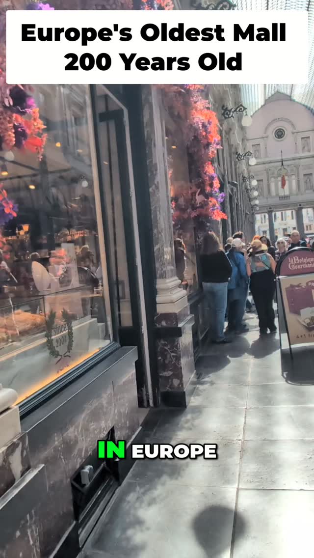 Brussels Arcades Feature Historic Luxury Shopping