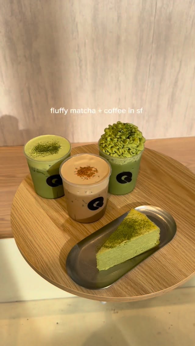 San Francisco Cafes Offer Fluffy Matcha And Coffee