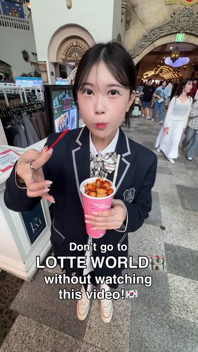 Rent School Uniforms for Lotte World Fun