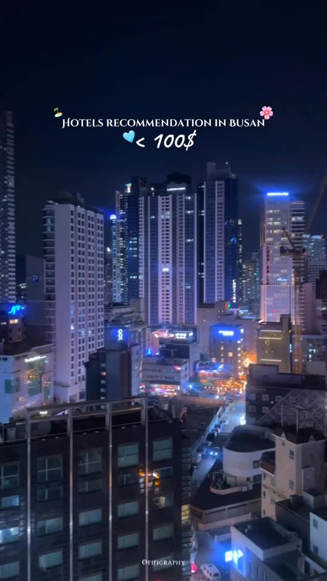 5 Hotels in Busan